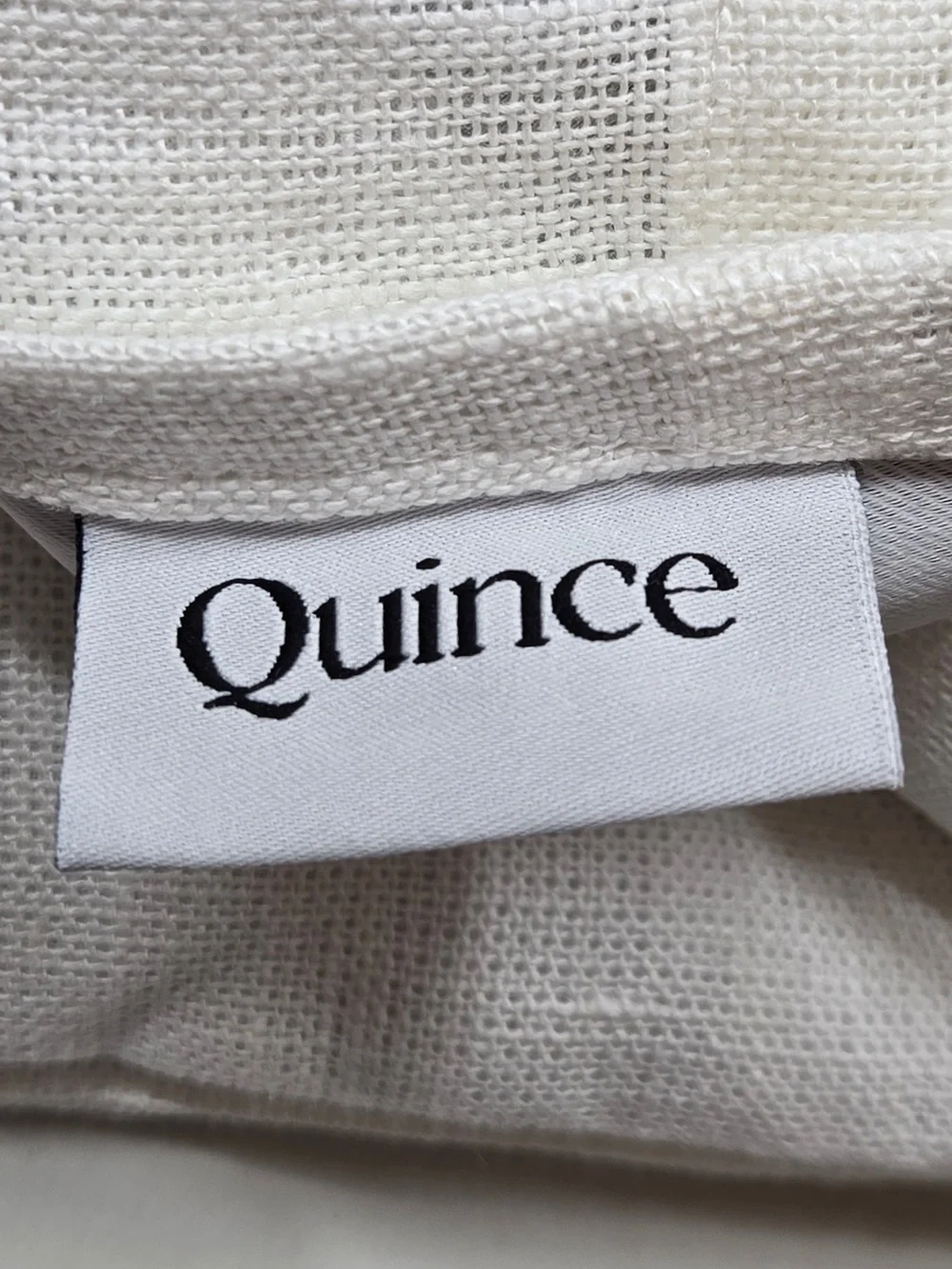 NWT QUINCE Set 2 48x108 Heavyweight European Linen Room Darkening Curtains 0093